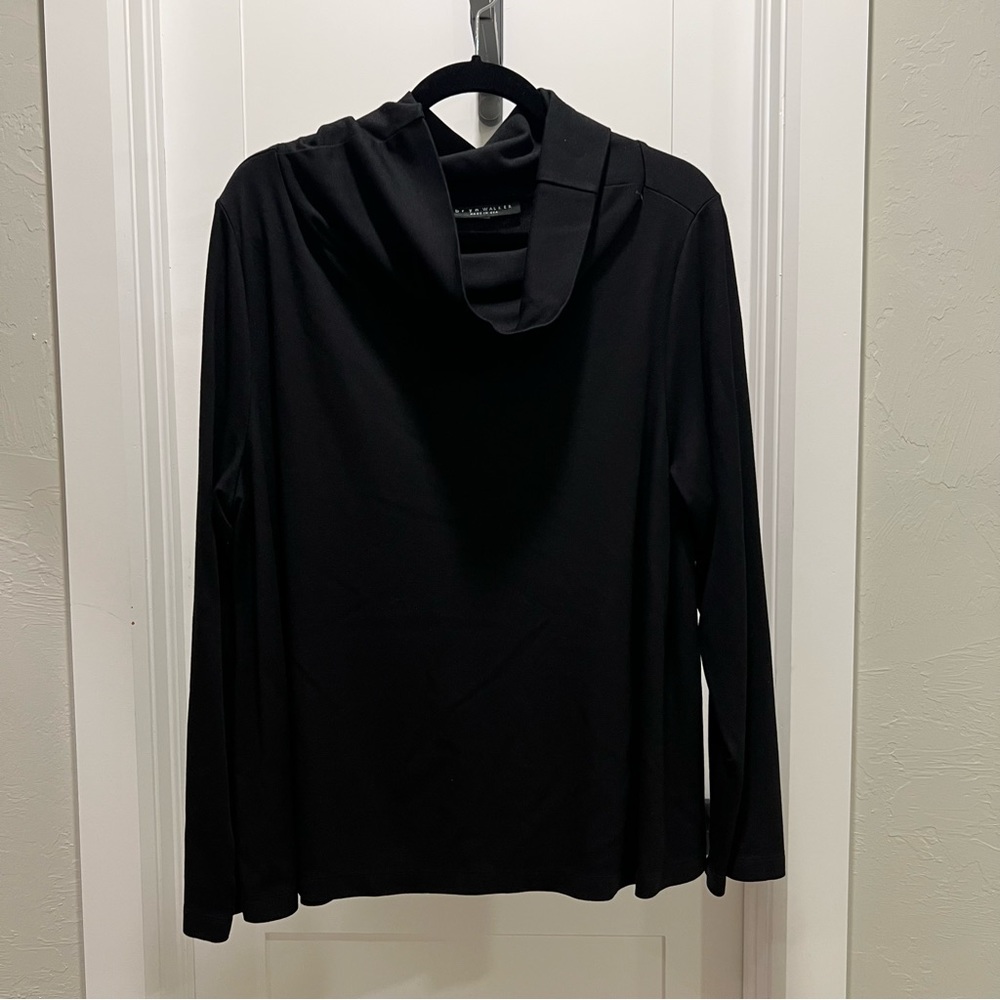 Bryn Walker Casual Cowl Neck Long Sleeve Tunic Size M